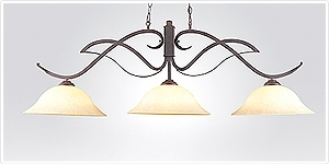 Photo de la lampe de billard Z PHOENIX