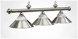 Photo de la lampe de billard B48-RIB-ST