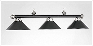 Photo de la lampe de billard PR54-MB-ST