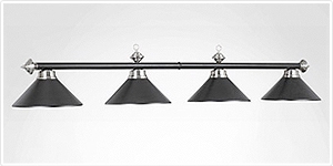 Photo de la lampe de billard PR78-MB/ST